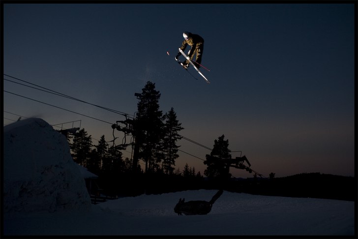 Det var en mycket vacker dag då varan käre fotog. Foto: Andreas Timfält (Sweden Pro Photo). Åkare: Jesper Norén.
