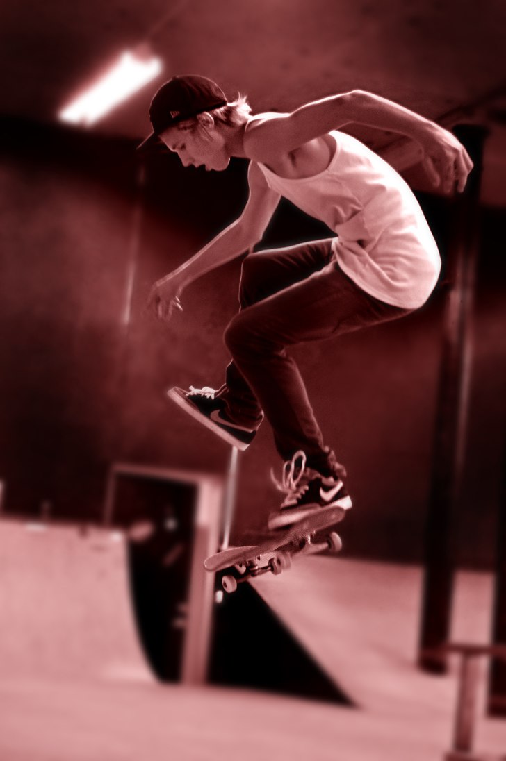 Ollie north med biffen (mig själv ;E). Åkare: Pontus Söderstrand.