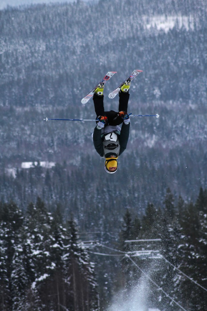 Swedish Slopestyle Tour. Foto: Moa-Märta Hamréus. Åkare: Anton Björklund.