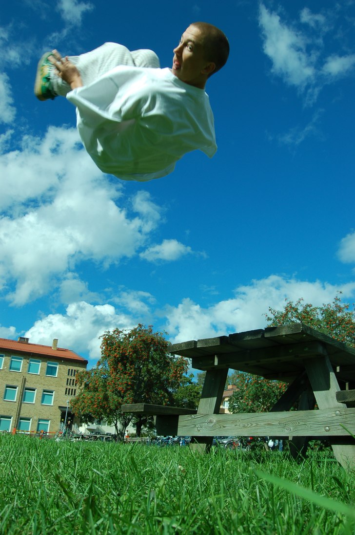 bio :D. Foto: Johan Lantz. Åkare: Elov Olsson.