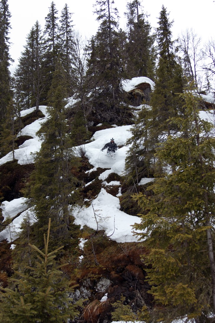 dubbeldropp. Foto: Christoffer Göthe. Åkare: Patric Karlsson.