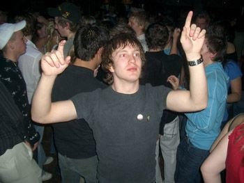 Min klasskompis på fest..! Ganska rejält dragen.. Foto: Kronans fotograf. Åkare: BRA dragen Oskar.