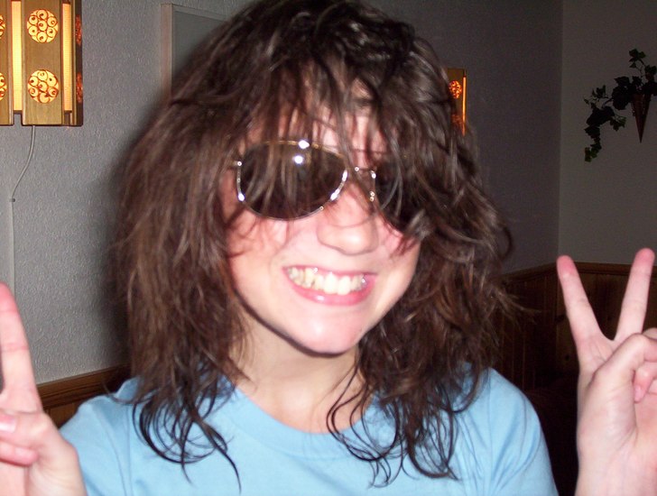 Wiiie, afro ;D . Foto: Lisa Strandberg. Åkare: :D.