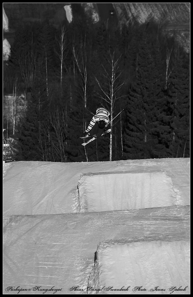 Foto: Jonas Sjöbeck (jag). Åkare: Daniel Swanbeck.