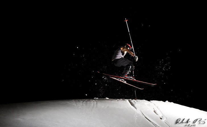 Fakie to fakie 360 tror jag de heter. Första åke. Foto: Robert Purvins. Åkare: Linus Rask.