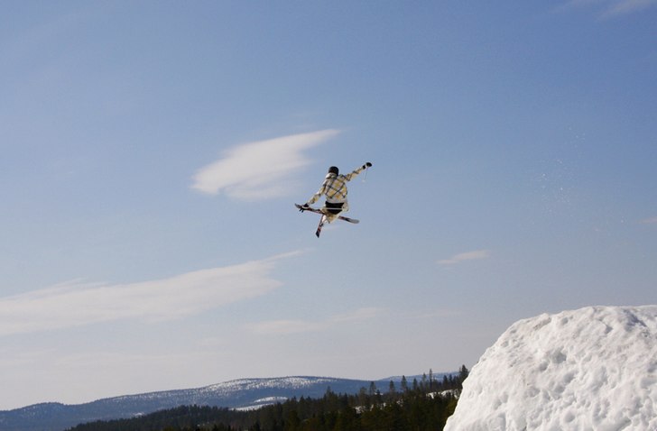 1/2000  F14  Iso800
En härlig bild på Martin Fr. Foto: Ronald Lahti. Åkare: Martin Franklin.