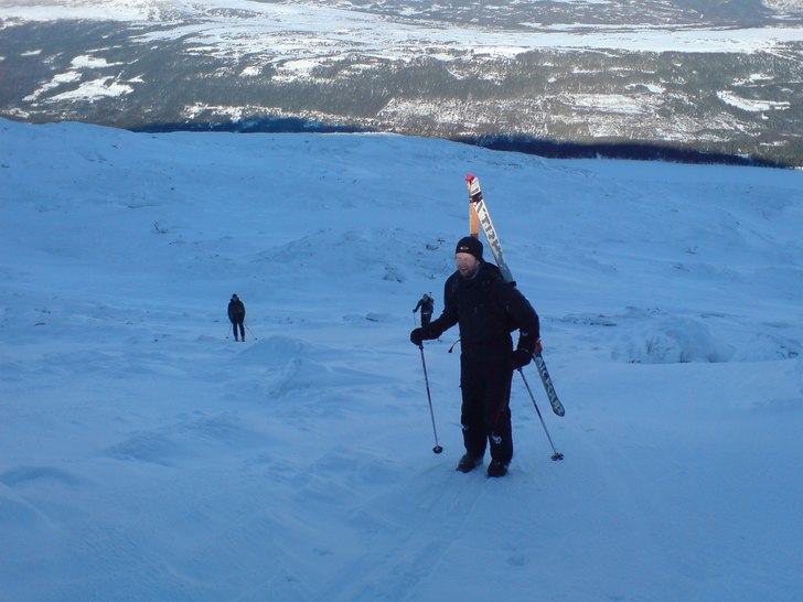 Andra toppturen. Foto: Lukas Borgemo.