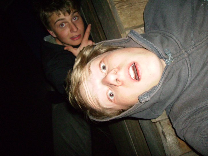Jooose (överst) och Mseln (underst) posar. Foto: Jooose. Åkare: Mseln och Jooose.