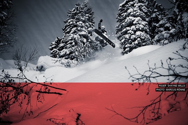 Puderdagar i Stuben!. Foto: Marcus Rönne. Åkare: Shayne Wills.