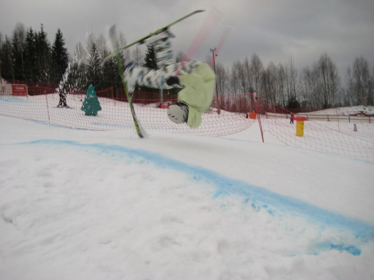 början av säsongen i branäs. det fanns inte så. Foto: Johan Hebbe. Åkare: Alexander Hebbe.
