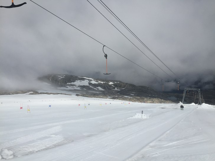 Flotte forhold op Fonna!
Vi har hatt sol de senest.