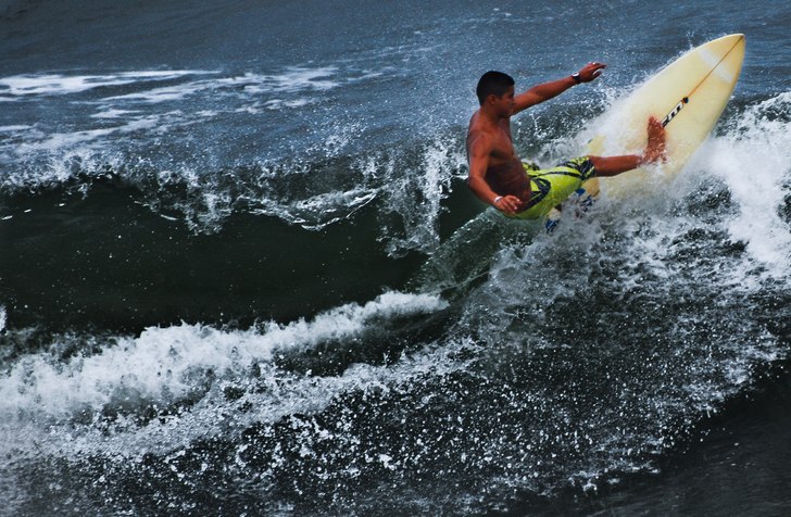 En solig dag i Itacré. Foto: algot Olsen. Åkare: ...