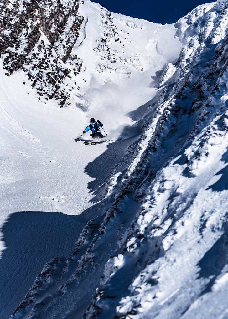 Rännan skiers right.. Foto: Axel Adolfsson.