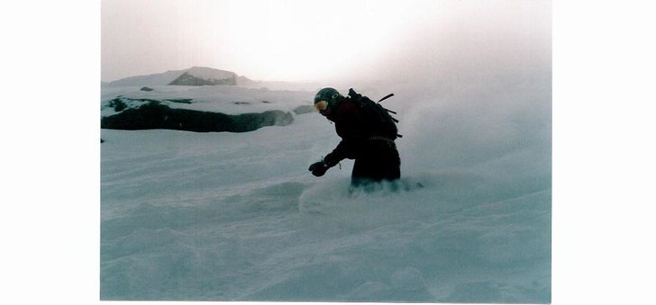 finns inget att säga. man är i paradiset.... Foto: Calle Wikner. Åkare: Jag.