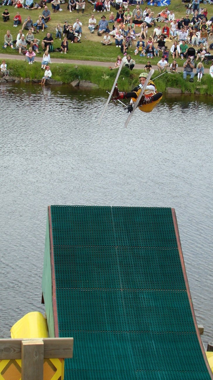 tävlingen i rättvik. Åkare: Didrik Thoren.