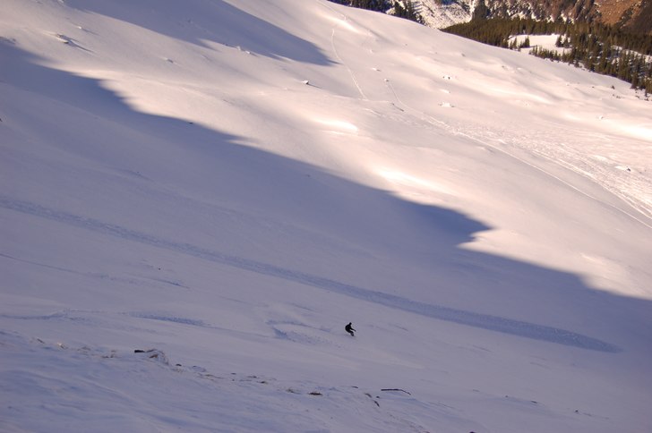 Bästa åket på hela vintern. Foto: Erik Forsberg. Åkare: Kristoffer Jansson.