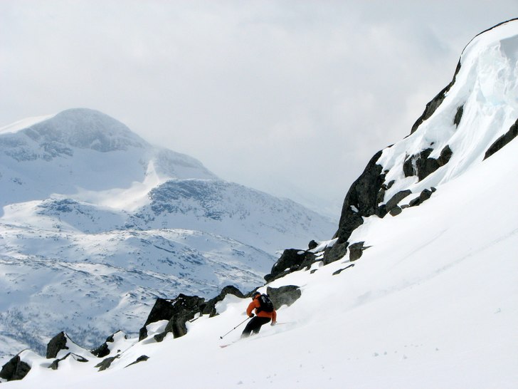 Helena fick låna kameran och fångade den här sv. Foto: Helena Ljungman. Åkare: Calle Bjernekull.