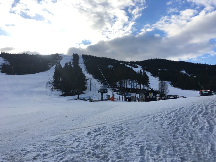 Lørdag 1 april
Det er 1 minusgrad ute. Gårsdagen.