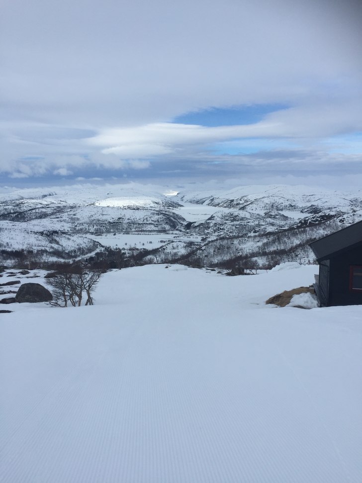 Tirsdag 22/3
Litt vind fra nord-vest, lettskyet og.