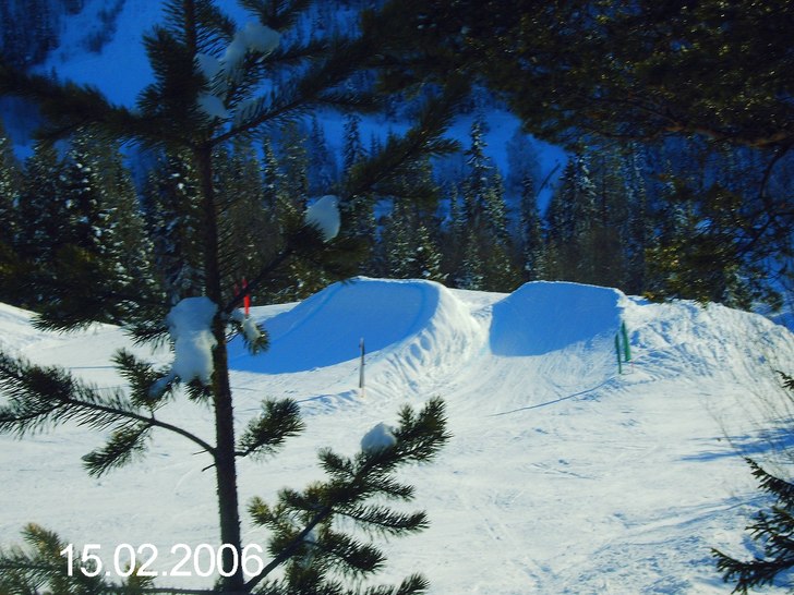 Här hoppade vi loss ^^ vet inte om datumet stämm. Foto: Josefine Persson.