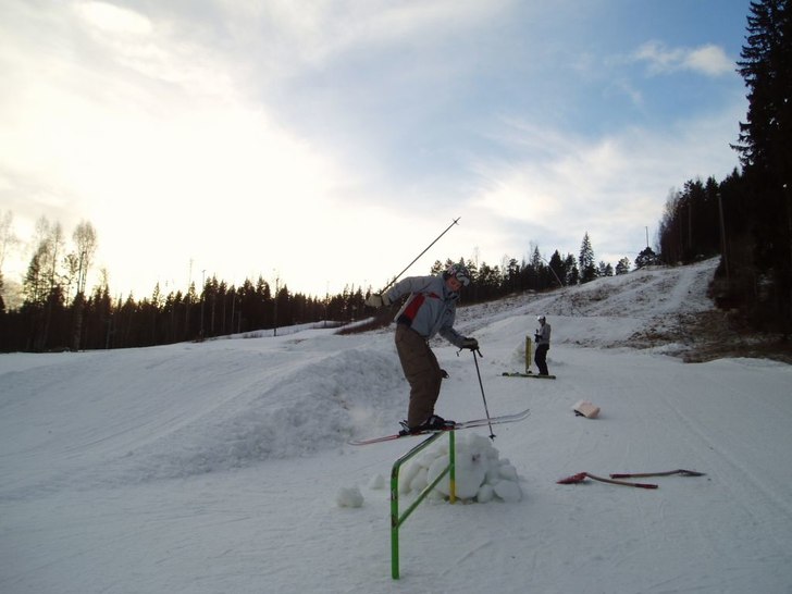 jag på "hulken". Foto: torbjörn johansson. Åkare: petter söderström.