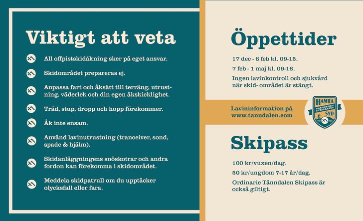 Information Hamra Syd första vintern 2021/2022..