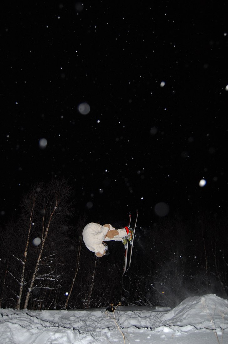 Foto: pappa. Åkare: jag.