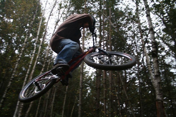 Kan säga att detta var typ en va dom första bild. Foto: Jesper Bernhardsson. Åkare: Joakim Croy.