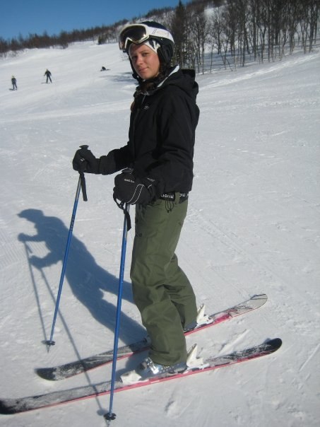 Säsong i Åre 07/08. Foto: Mats Hedberg. Åkare: Malin Hedberg.