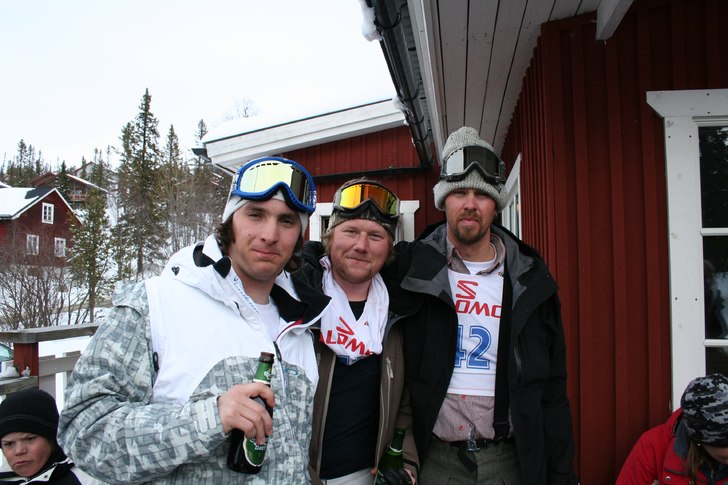 Foto: Eva Simonsson. Åkare: Jimmi, Pierre och Christian.