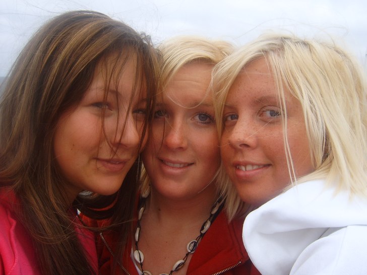 på väg hem från stanton i vårslasket... Foto: viktoria tror jag.