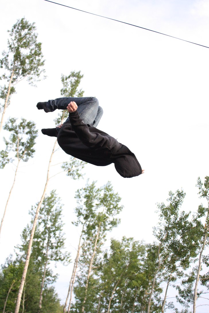 backflip. Foto: Joakim Storäng. Åkare: Jag.
