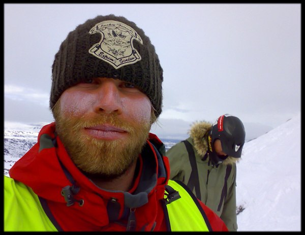 Uppe på start av NM i Riksgränsen, '07. Var.