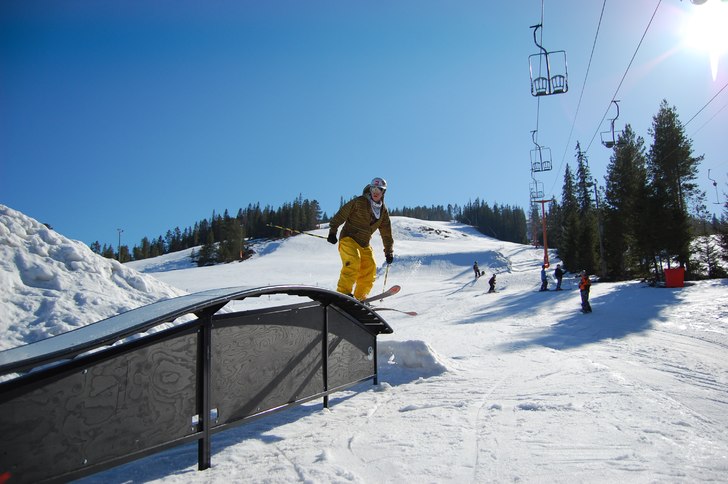 vänster skida?. Foto: Emil Halvarsson.