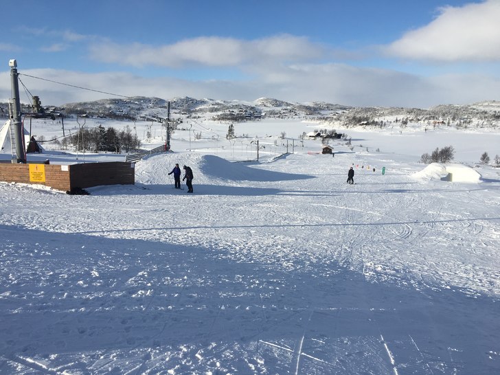 Dagens forhold
Strålende sol, -10 og perfekte for.