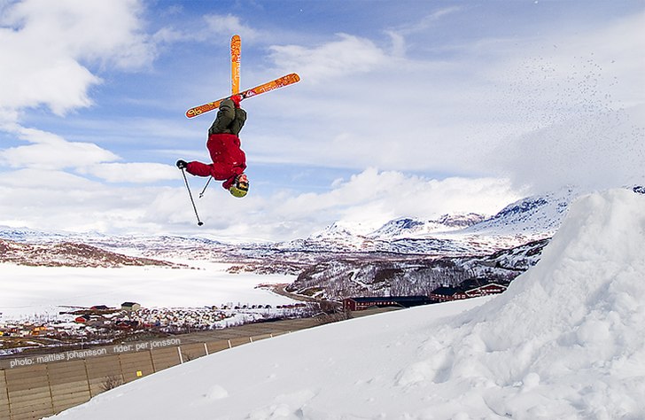 Per Jonsson är en av landets allra bästa telemar. Foto: Mattias Johansson. Åkare: Per Jonsson.