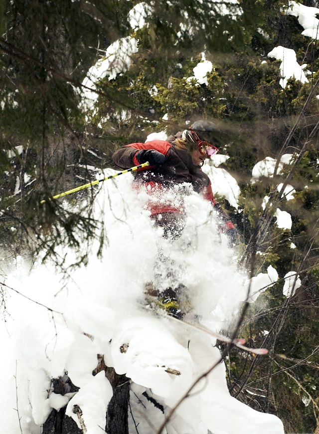 Hittade en fin liten pillow i Åres skogar! skön.. Foto: Henrik Gustavsson - hengus.com. Åkare: Martin Nitschke.
