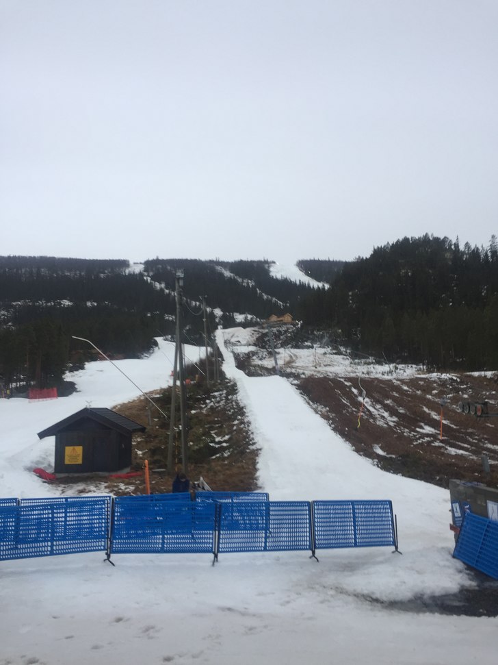 Lørdag 10
Bi har greit med snø i skitrekk selv o.