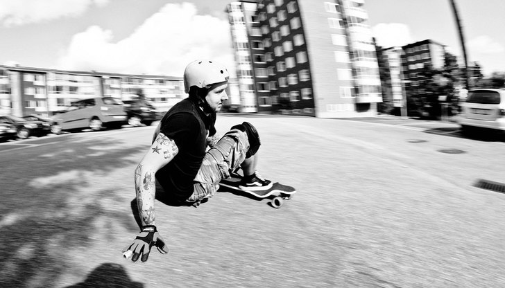 Sundsvall Longboard Association 1 års jubileum. Foto: Mathias Lindkvist.