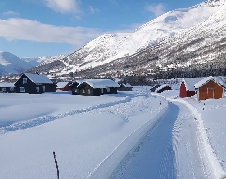 40 cm pudder
...og vi sparer den, helt urørt, til.