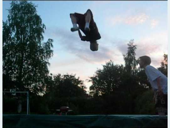 gaammal bild, . Foto: august. Åkare: Matteey Edhoolm.