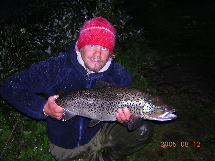 69 cm, 4 kilo, 2h 10 min kamp!!!. Foto: Rolf Tigerström. Åkare: Klas Tigerström.