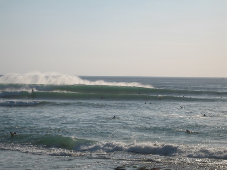 Ett fint set rullar in.... Foto: Johan Isaksson.