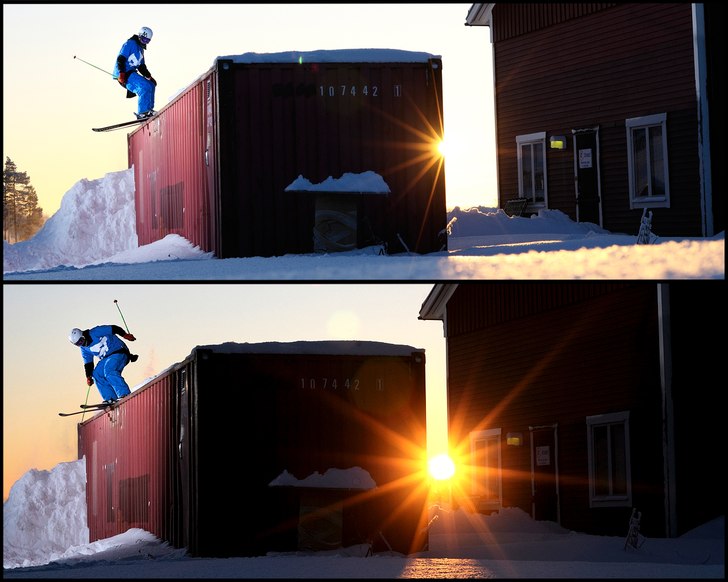 Vi drog ut i solnedgången och njöt av livet!
ht. Foto: Thomas Charry. Åkare: Jesper Westman.