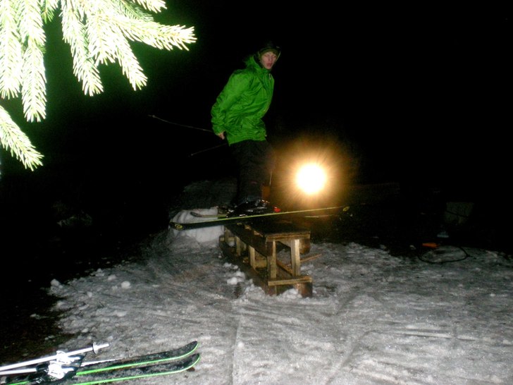 dålig kvalla på bilden... Foto: Benjamin. Åkare: Fredric.