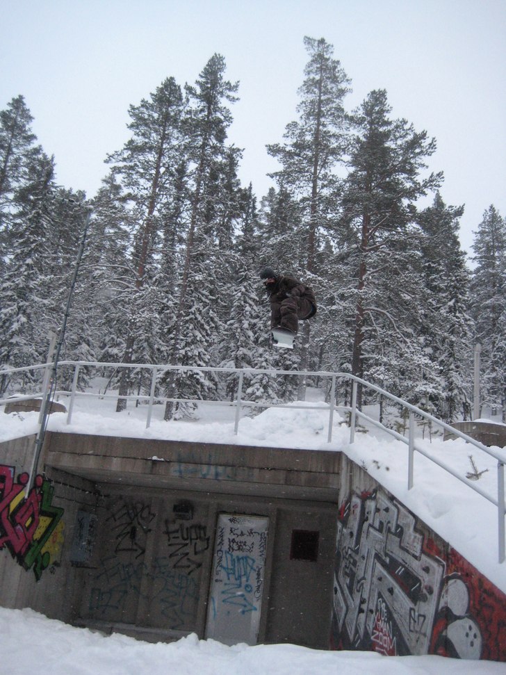Bombdrop. Foto: Matilda Starkenberg. Åkare: Tobias Larsson.
