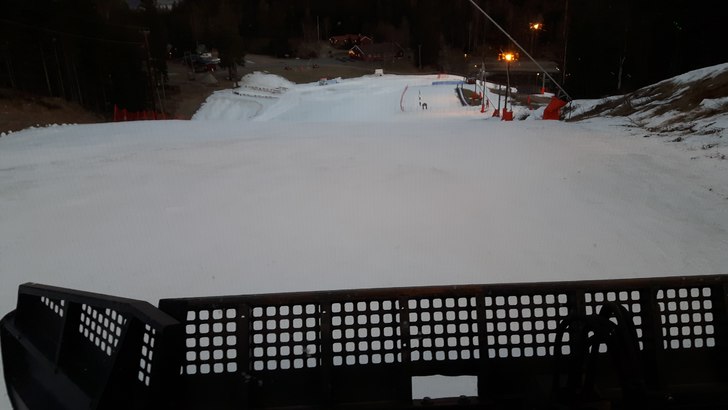 Fine forhold på Trollvann 
Etter mye vekslende V�.