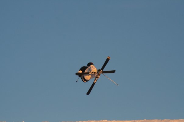 under slopen open, flat 7 tail tror jag. Foto: Hallvard Dalan. Åkare: Sebastian Carlsson.