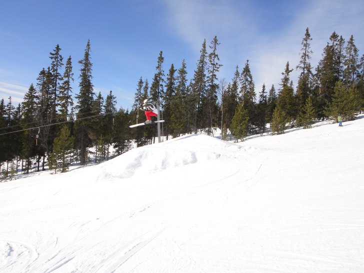 monoski. Foto: Johan wadsten. Åkare: Marcus wadsten.