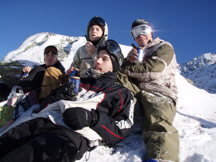 Åkare: Daniel, jag, alex och Kuus the wus.